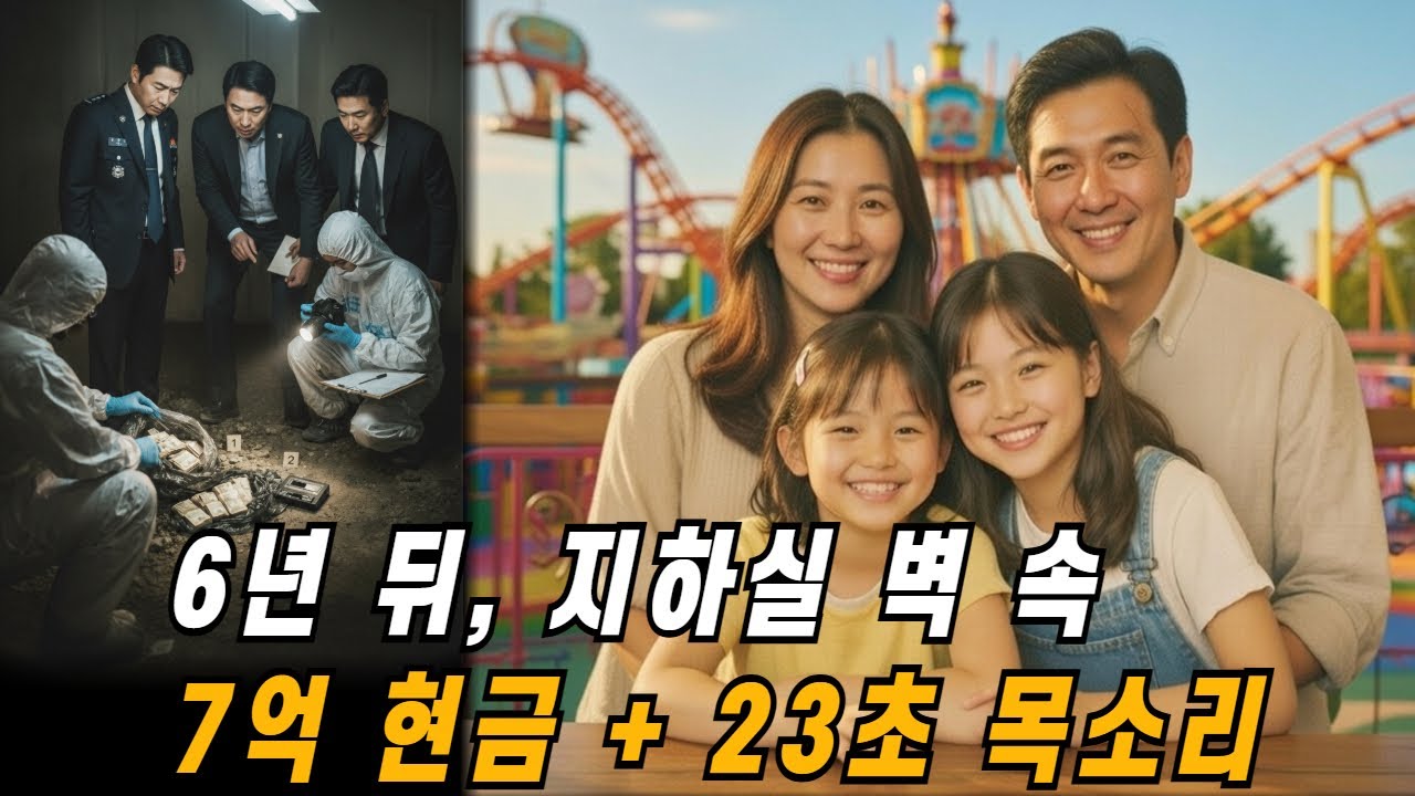 6년 뒤 지하실 벽 속 ‘7억’… 2009년 CCTV 23초의 일가족 #미제사건 #미제사건재발굴 #재발굴 #사건