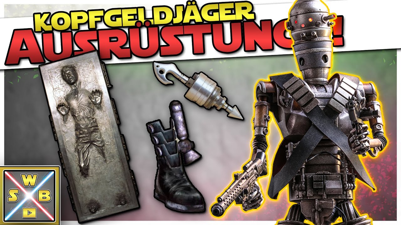 Wie sah die AUSRÜSTUNG der KOPFGELDJÄGER aus? - STAR WARS erklärt