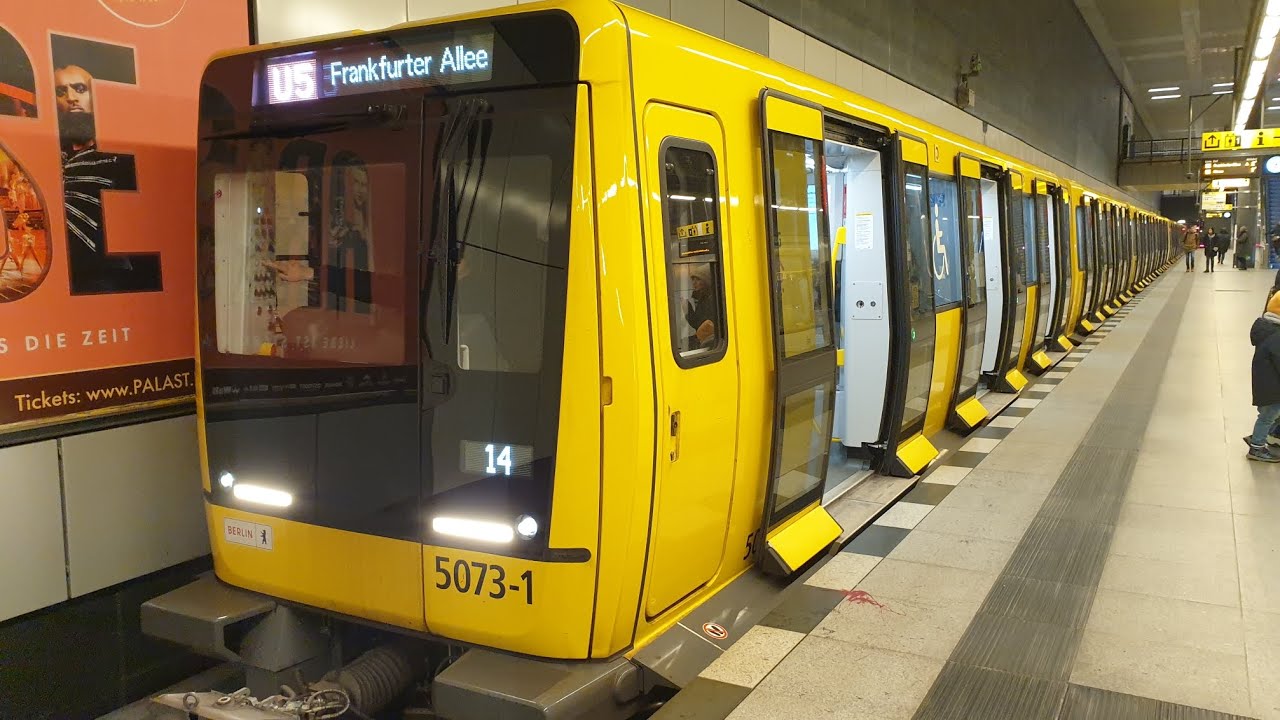 U-Bahn Berlin|Aussetzermitfahrt #5 auf der U5 von Hauptbahnhof bis Frankfurter Allee