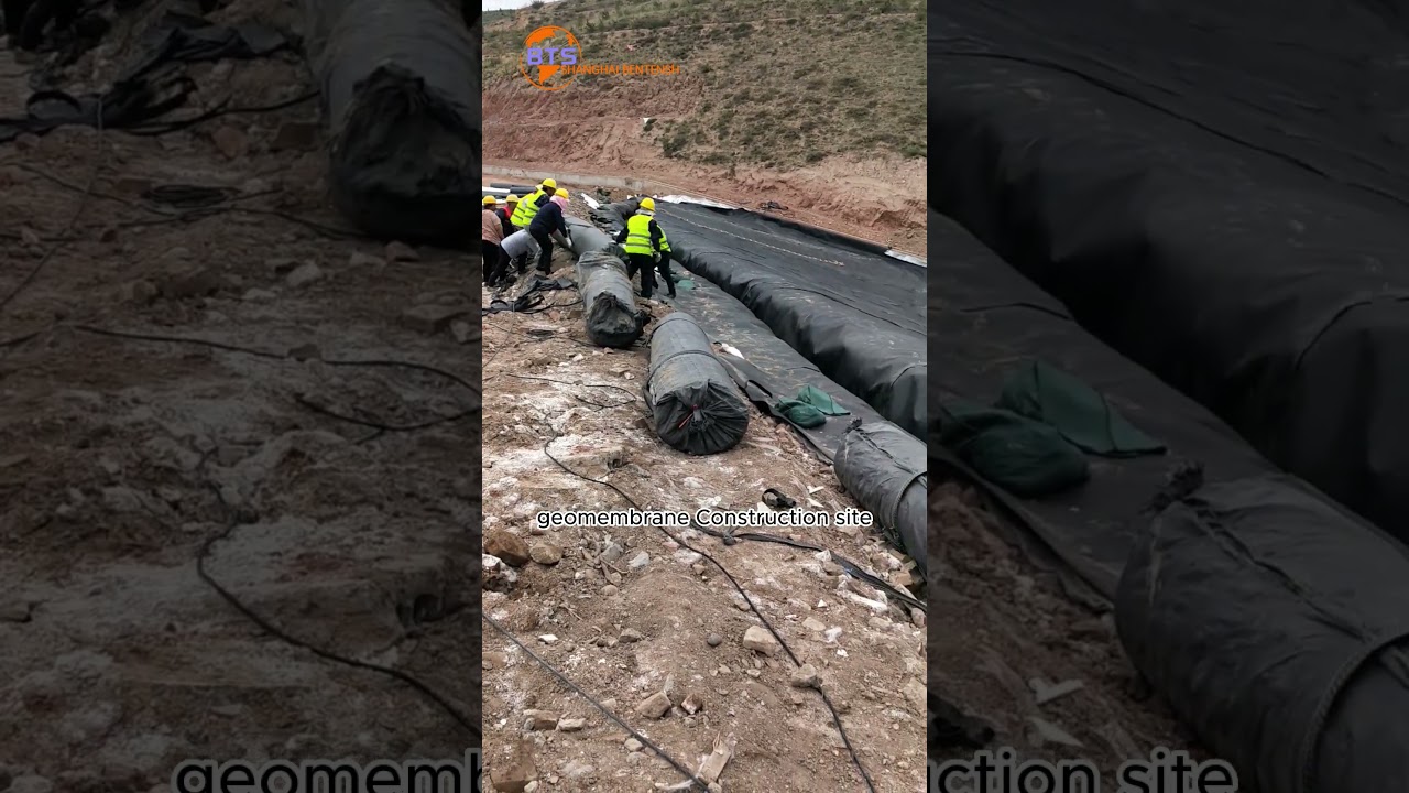 Geomembrane installation# Geomembrane waterproofing# Environmental containment solutions