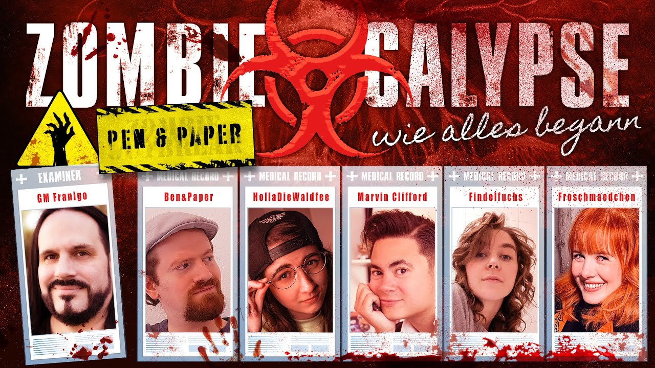 Zombiecalypse - wie alles begann | Horror Pen & Paper