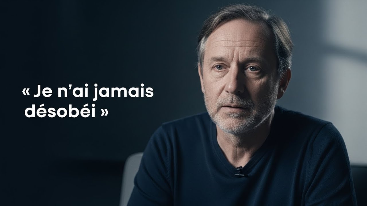 Je n’ai jamais désobéi en 27 ans… c’est précisément ça qui me hante