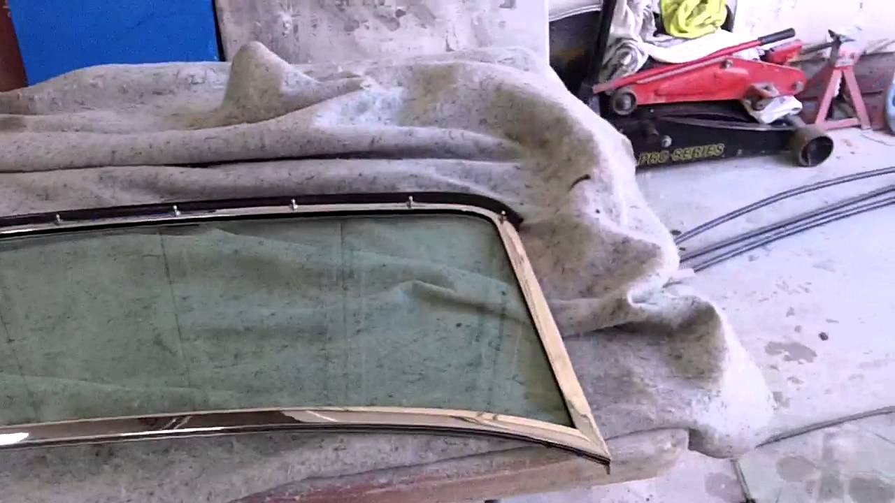 Windscreen Glass Replacement, 1960 Triumph TR3A Restoration