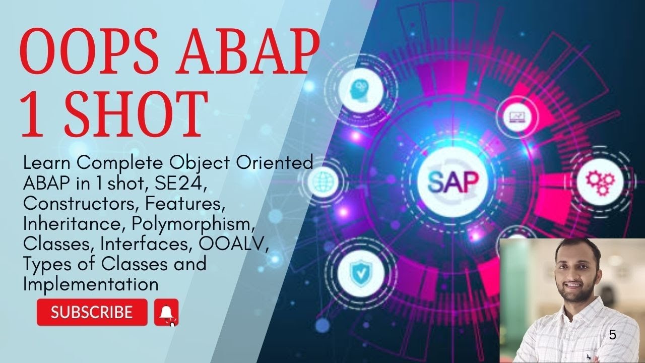 3. OOPS ABAP 1 Shot, Complete Object Oriented Programming in SAP ABAP