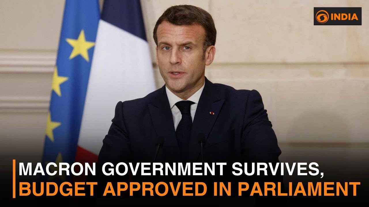 Macron Government Survives, Budget Approved in Parliament