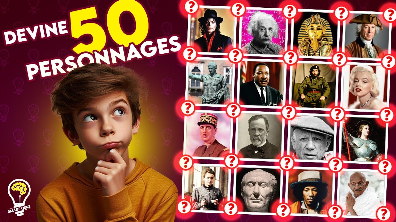 Quiz Célébrités : Peux-tu Vraiment Identifier Ces 50 Personnalités ?