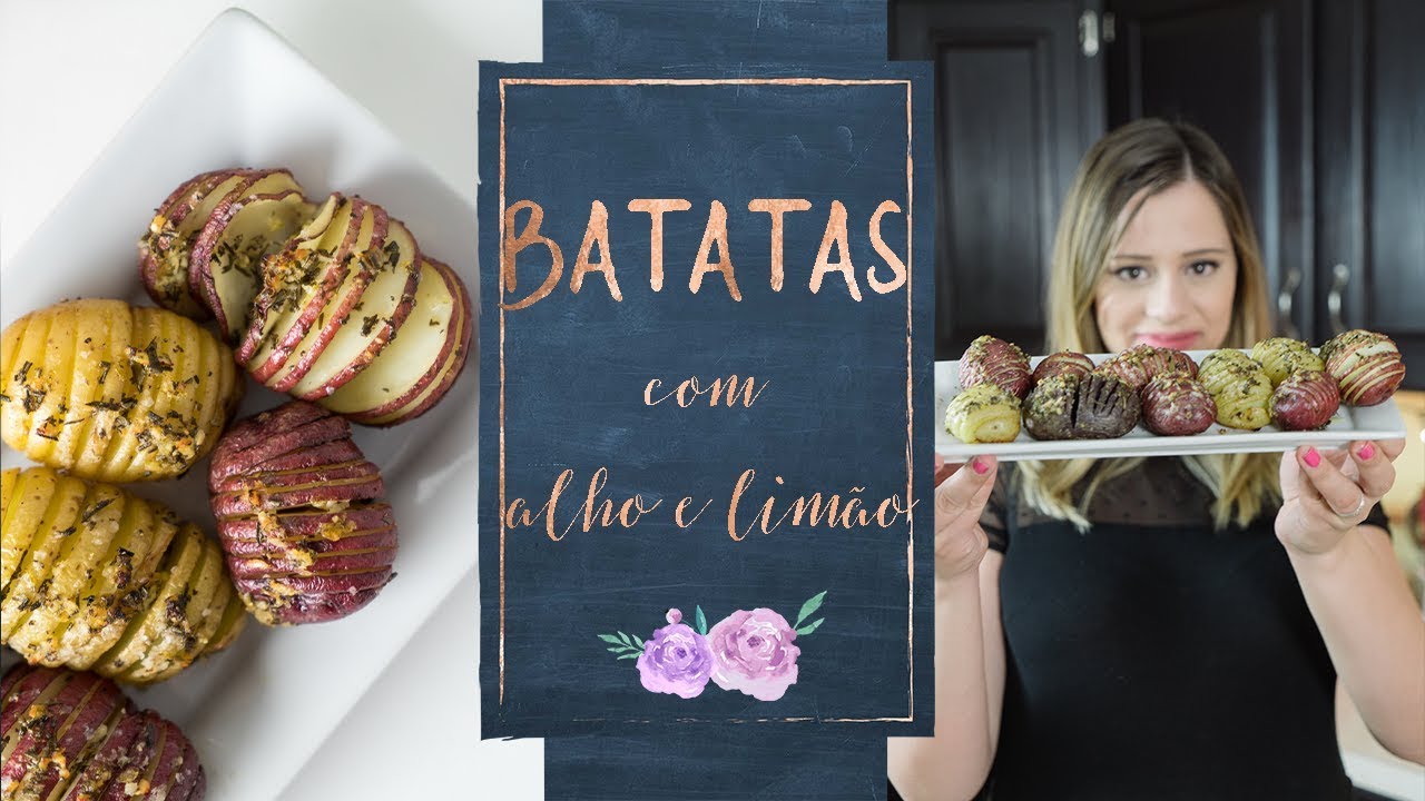 BATATAS COM ALHO E LIMÃO