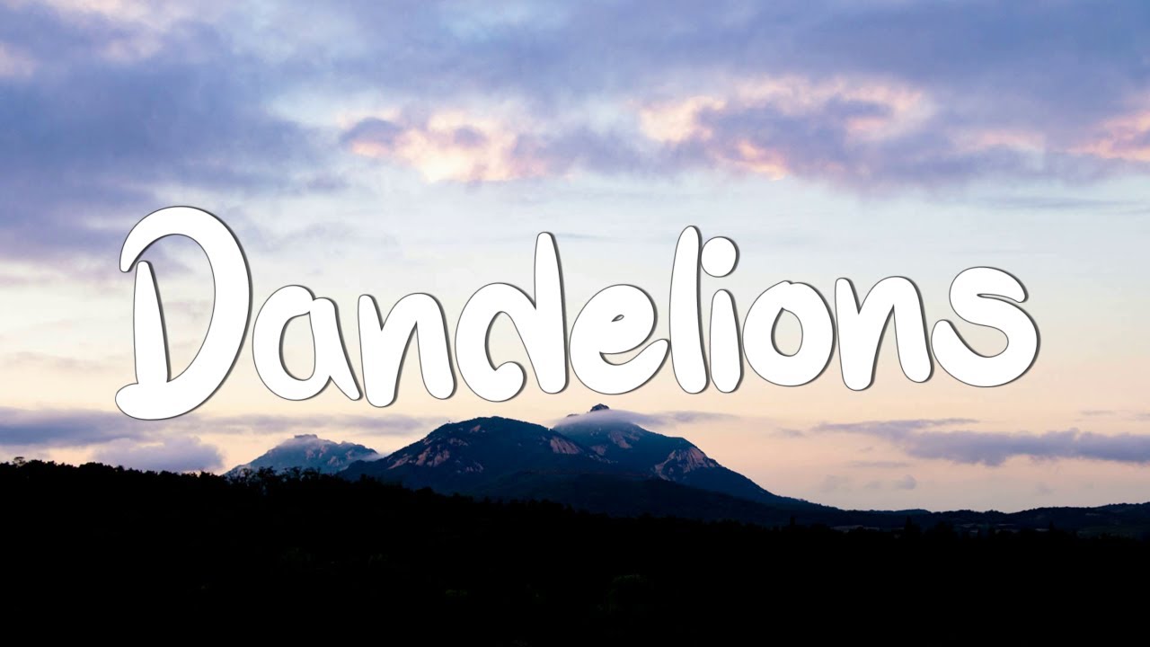 Dandelions - Ruth B. (Lyrics) || Shawn Mendes, Calvin Harris, Dua Lipa... (MixLyrics)