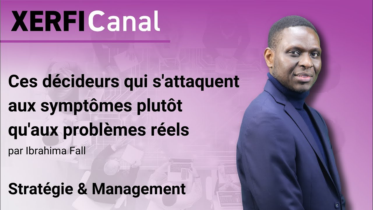 Ces décideurs qui s'attaquent aux symptômes plutôt qu'aux problèmes réels [Ibrahima Fall]