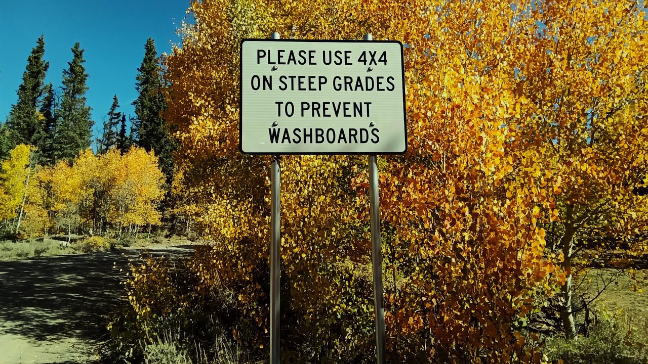 Sheep Valley Road  & Fall Colors of Fishlake National Forest