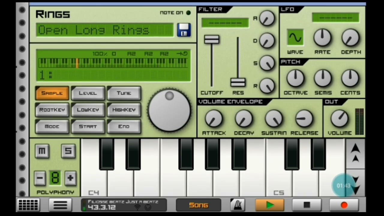 Marrabenta Beat Caustic 3 Free Project file