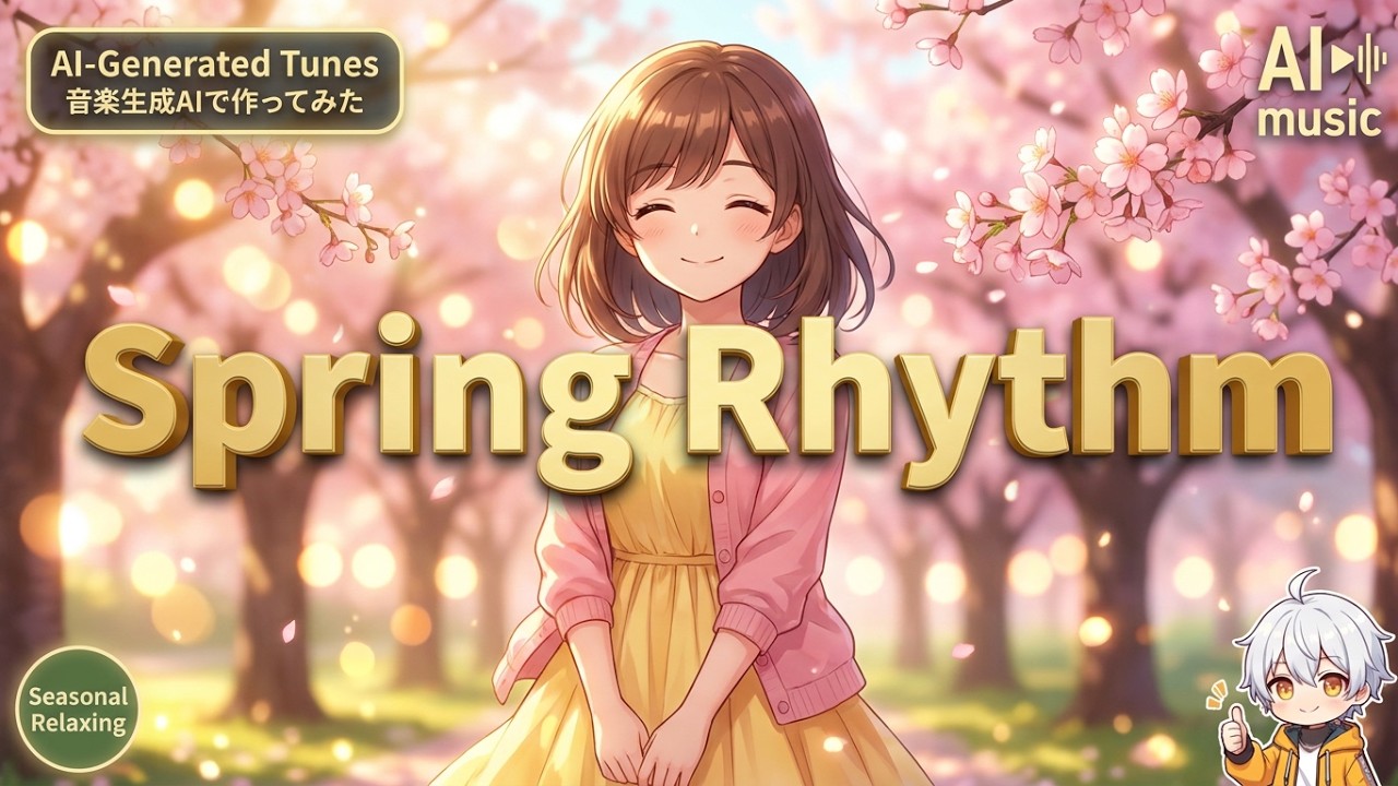 Spring Rhythm【音楽生成AIで作ってみた】＃1922 #Afrobeat #JazzFunk