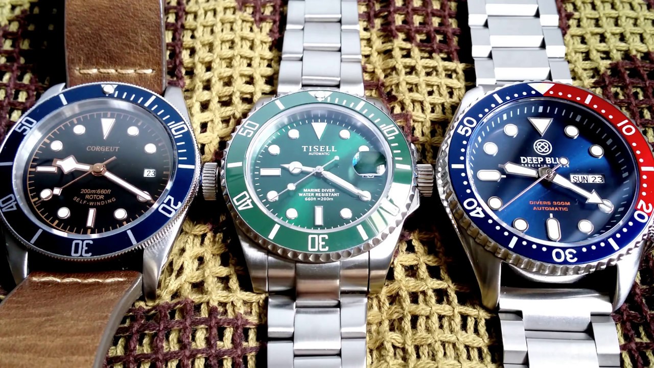 One minute with miyota 8215 vs 9015 vs seiko nh36