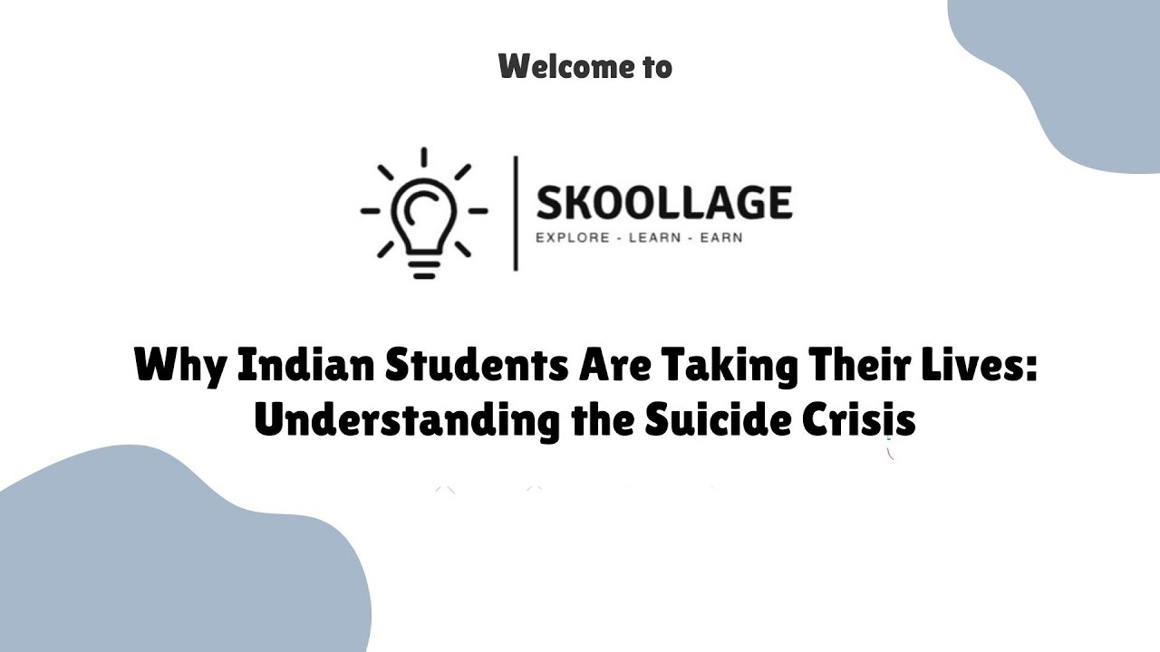 Why Indian Students Are Taking Their Lives: Understanding the Suicide Crisis
