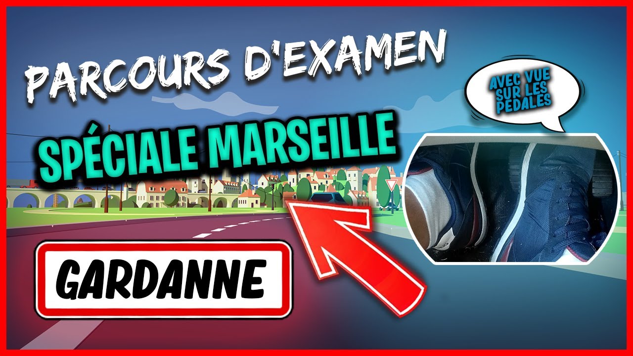 PARCOURS D'EXAMEN GARDANNE - PERMIS 2021 🚗💨