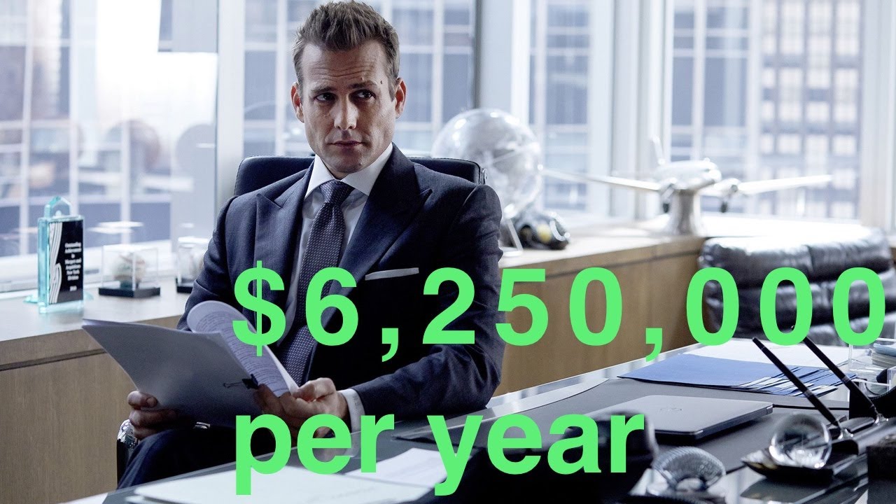 Corporate Lawyer Harvey Specter's salary, apartment and car prices [Suits]