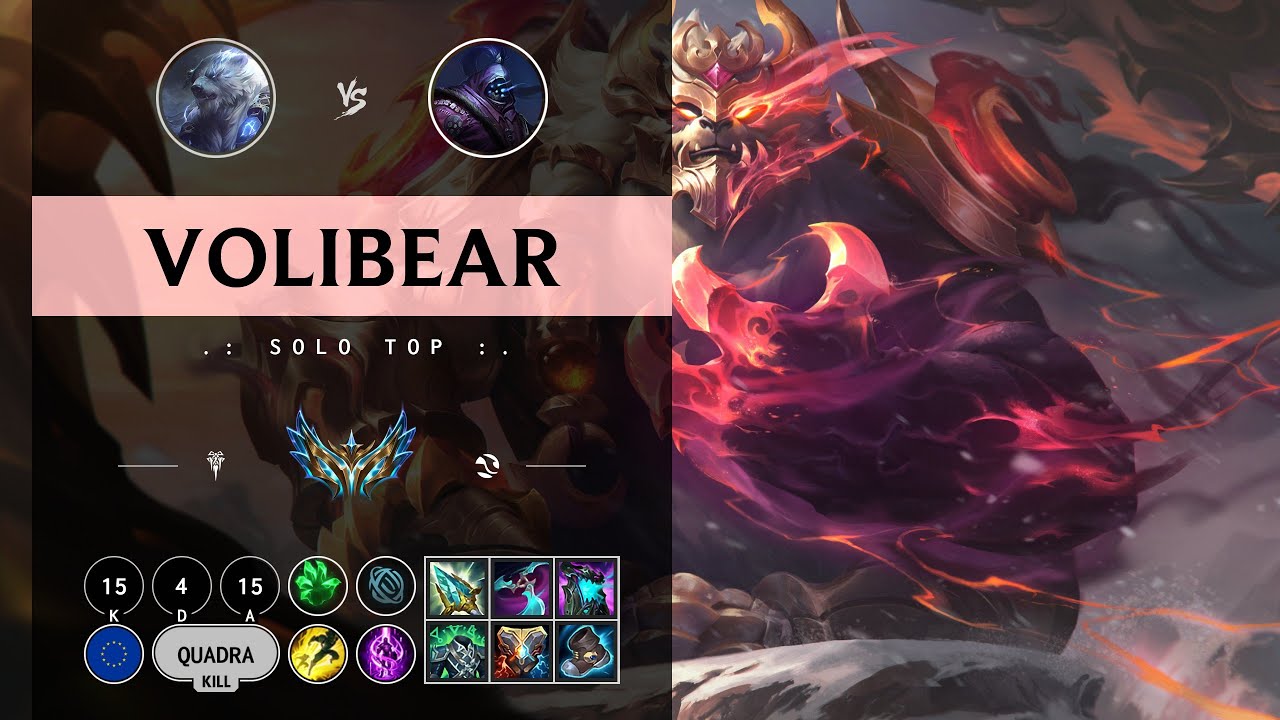 Volibear Top vs Jax - EUW Challenger Patch 14.11