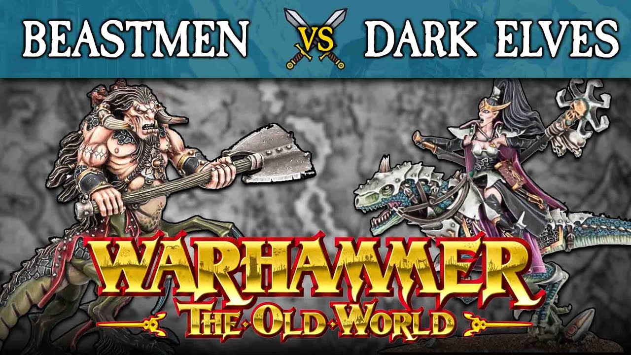 Beastmen vs Dark Elves | Warhammer: The Old World (Live Battle Report)