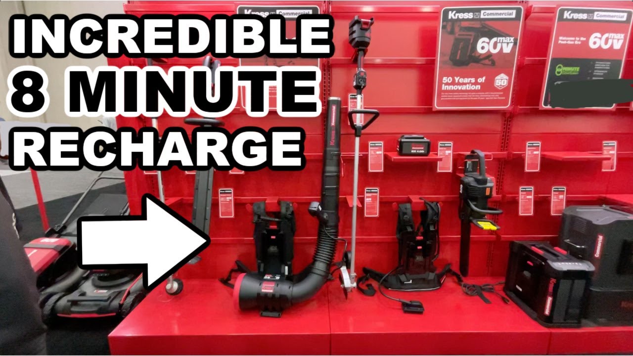 Kress Commercial The Future Of Battery Powered OPE Is Now