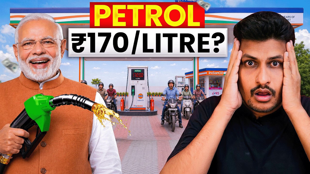 Petrol ₹170/Litre? The Shocking Truth Behind India&rsquo;s Fuel Prices Explained