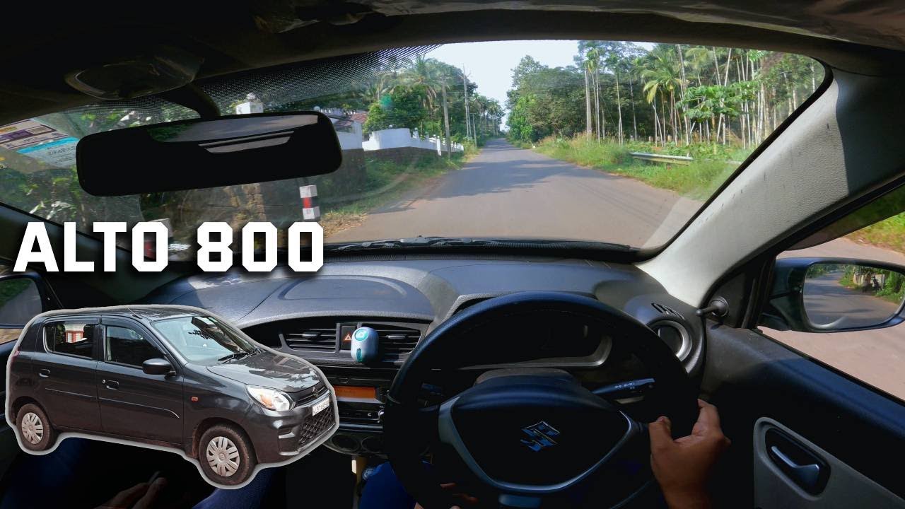 2020 Maruti Suzuki ALTO 800 POV Test Drive | 4K