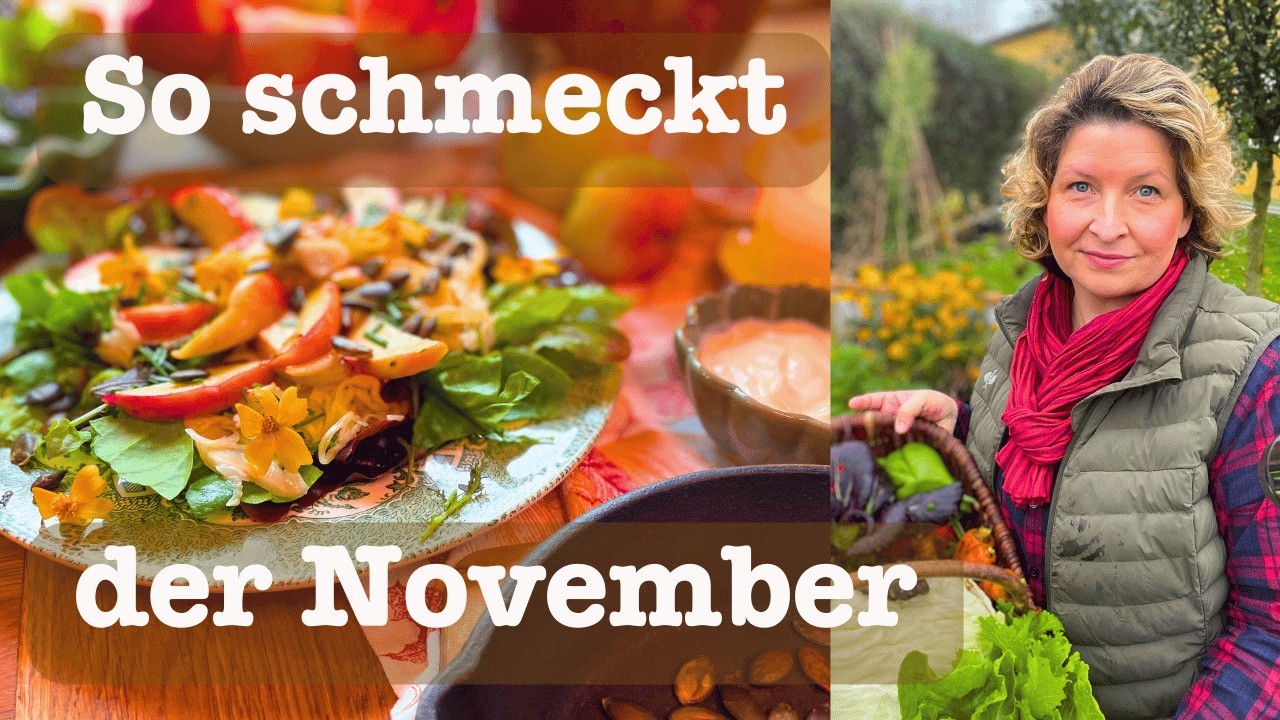 #111 🍂 Selbstversorger Küche im November 🍐 Köstliche Rezepte mit Roter Bete, Grünkohl und Birnen