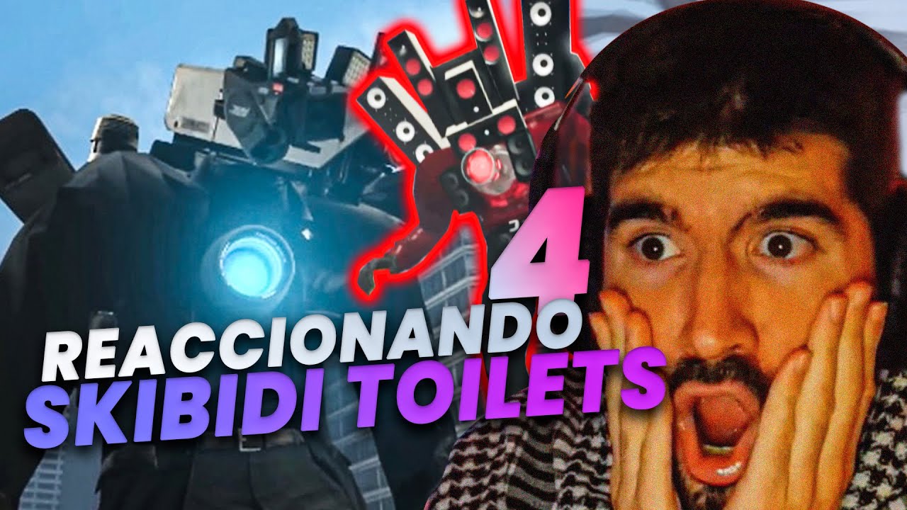 REACCIONANDO A SKIBIDI TOILET 4 - PABLO BRUSCHI