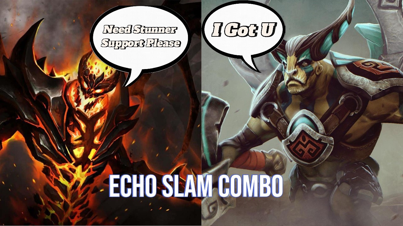 Support Elder Titan with Rampage Shadow Fiend Wombo Combo