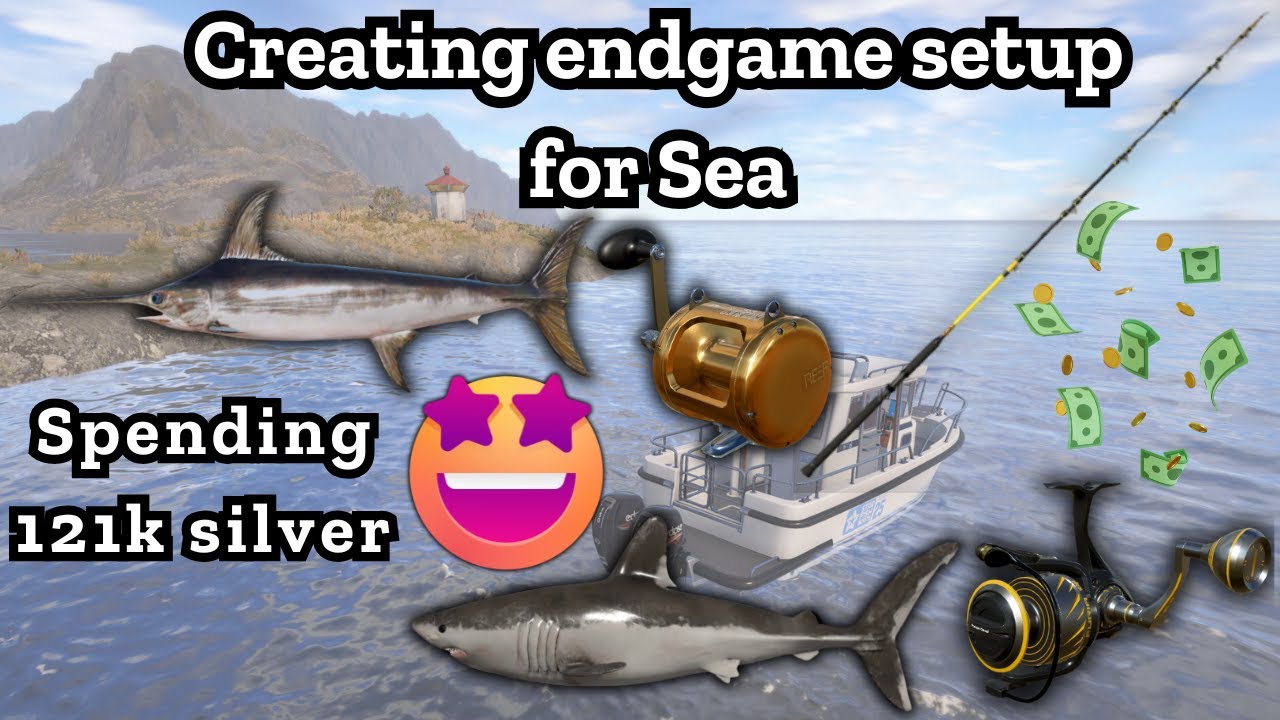 Sea Endgame setup | Spending 121k silver rf4 | Norwegian sea setup | Nanstein| Russian Fishing4 #rf4