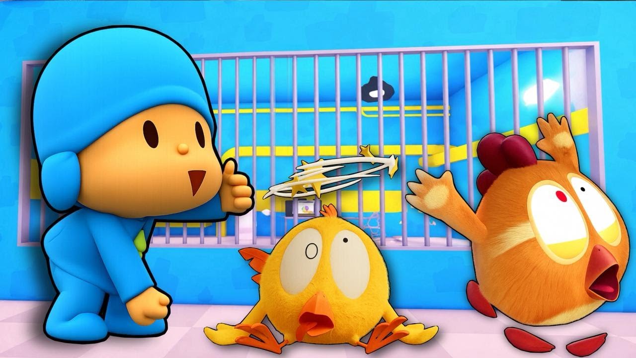 Chukpa Chicky Plays | Pocoyo Prison Run Roblox   #Chukpa #Chicky #roblox