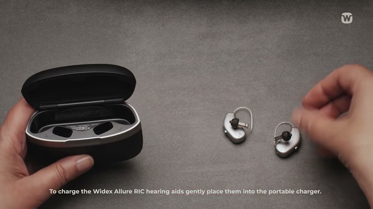 Instructions for usage of the Widex Portable Charger| Widex hearing aids