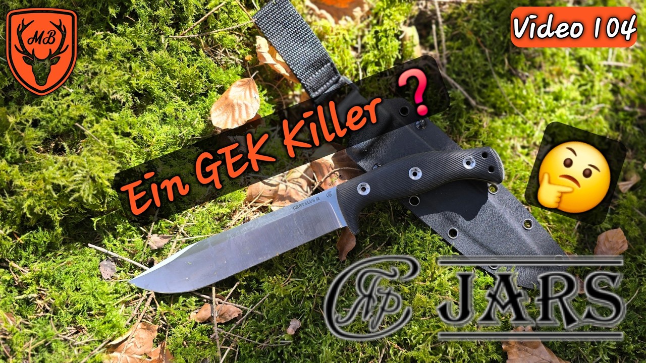 Jars Crotalus II Review Deutsch / Eines der besten großen Messer auf dem Markt? / @Sergej Jarygin (JARS - Messer)