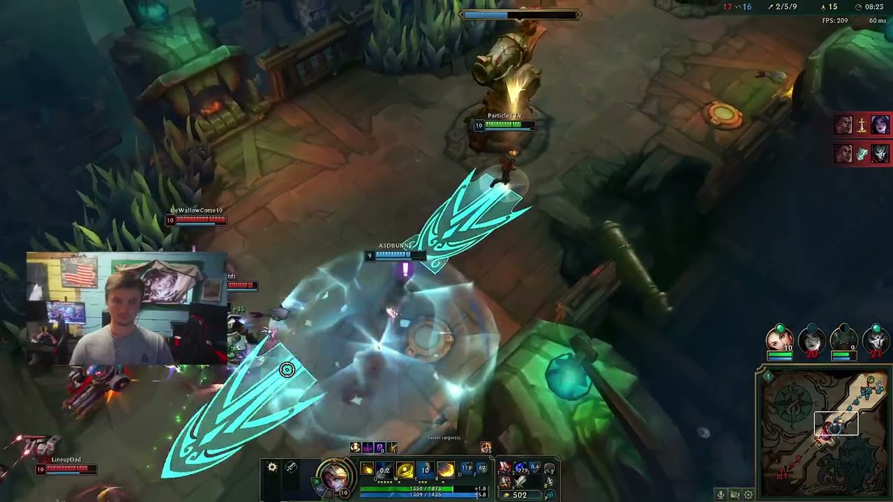 lol ARAM game mode goated