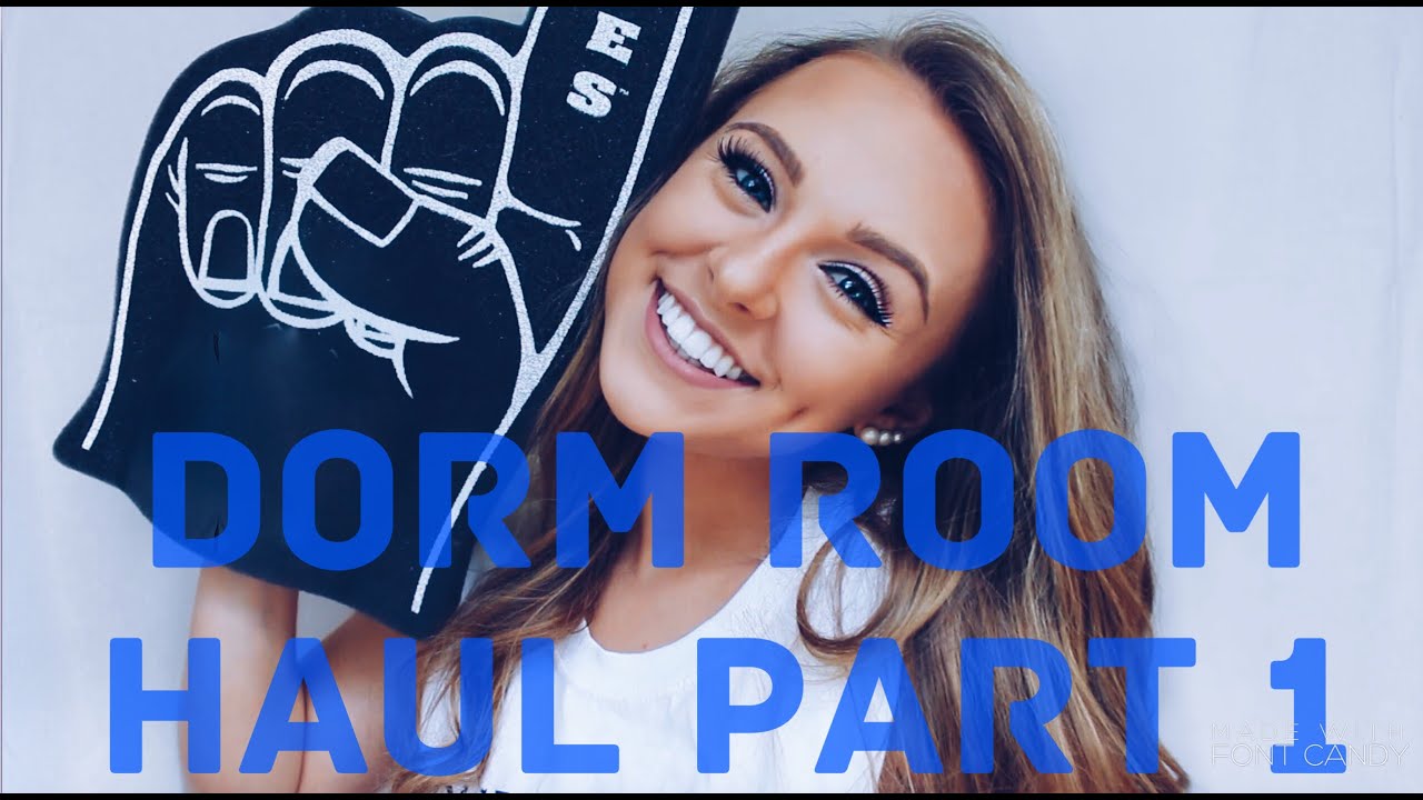 FRESHMAN DORM ROOM HAUL  ll PART 1 ll