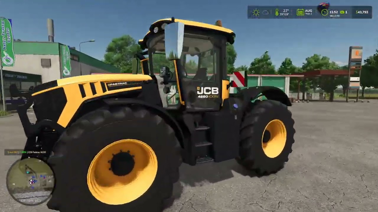 Карта «Фермерские угодья» для Farming Simulator 25, часть 2. Большой урожай, много соломы!!