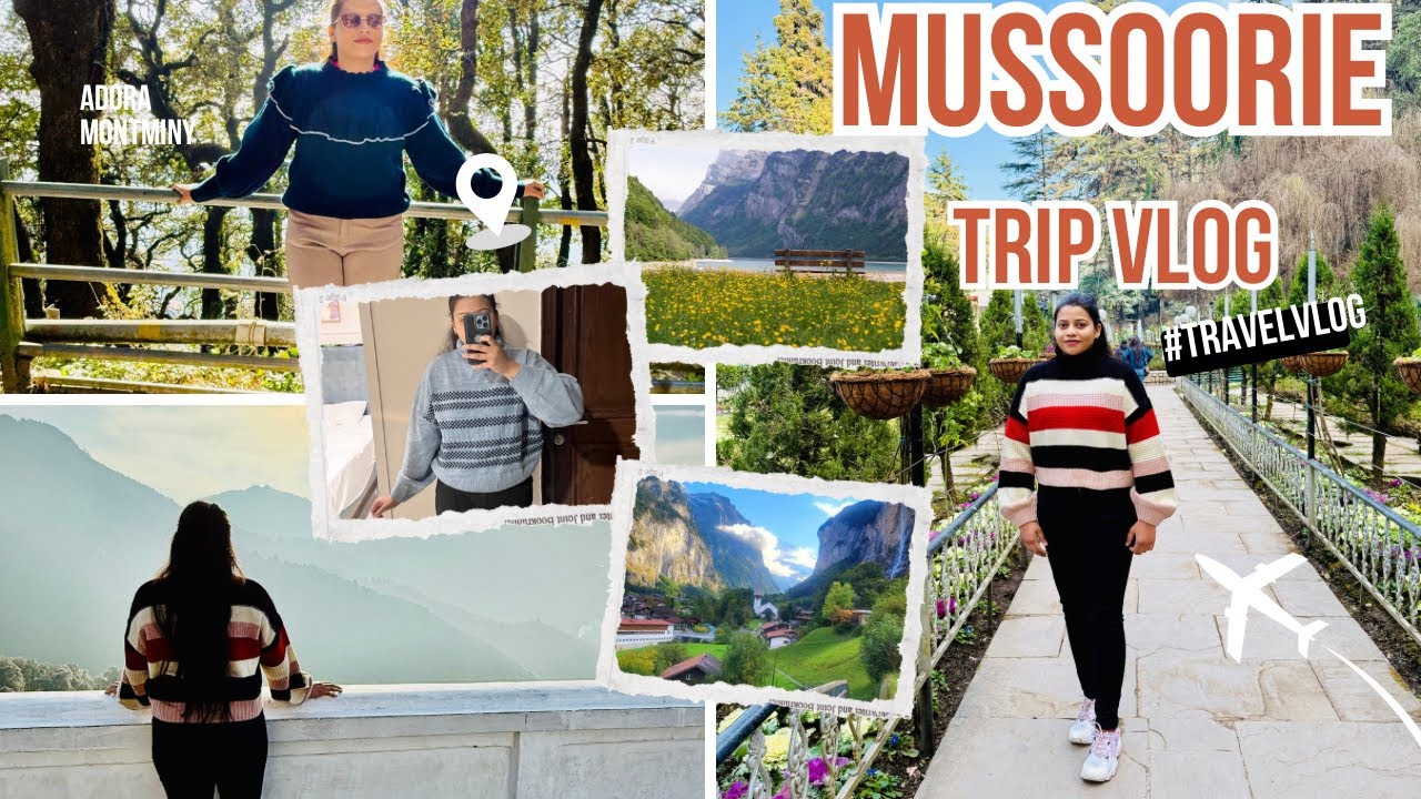 Mussoorie Trip Vlog 🥰|Queen Of Hills | full Enjoyment 