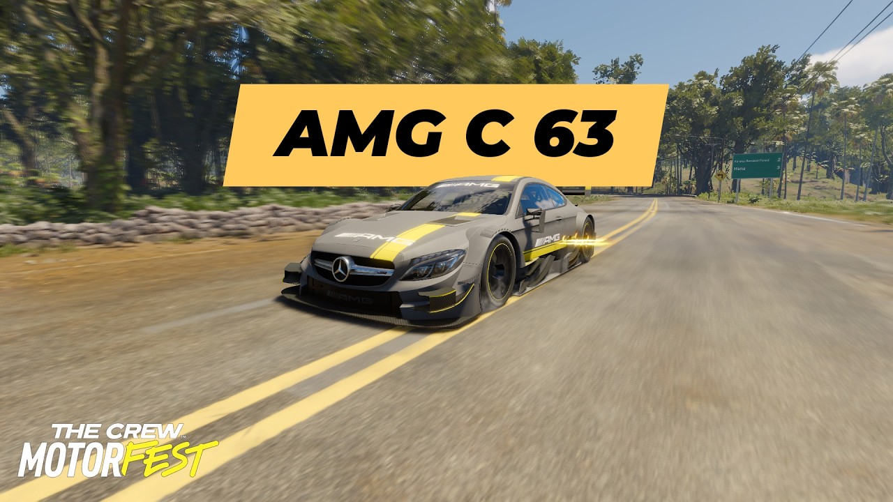GANHANDO (por pouco) com AMG C 63 na GRAND RACE - The Crew Motorfest
