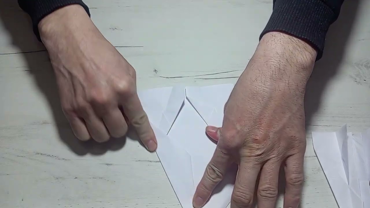 How to make a paper airplane 