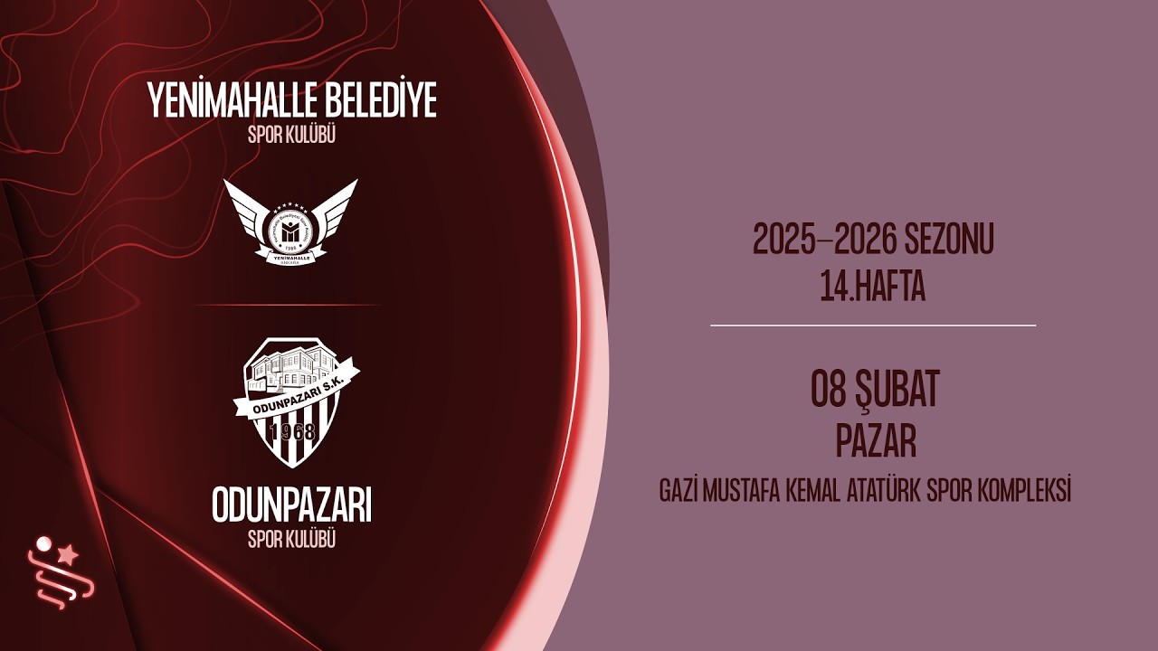 YENİMAHALLE BLD. SK - ODUNPAZARI BLD. SK | HENTBOL KADINLAR SÜPER LİGİ 14. HAFTA