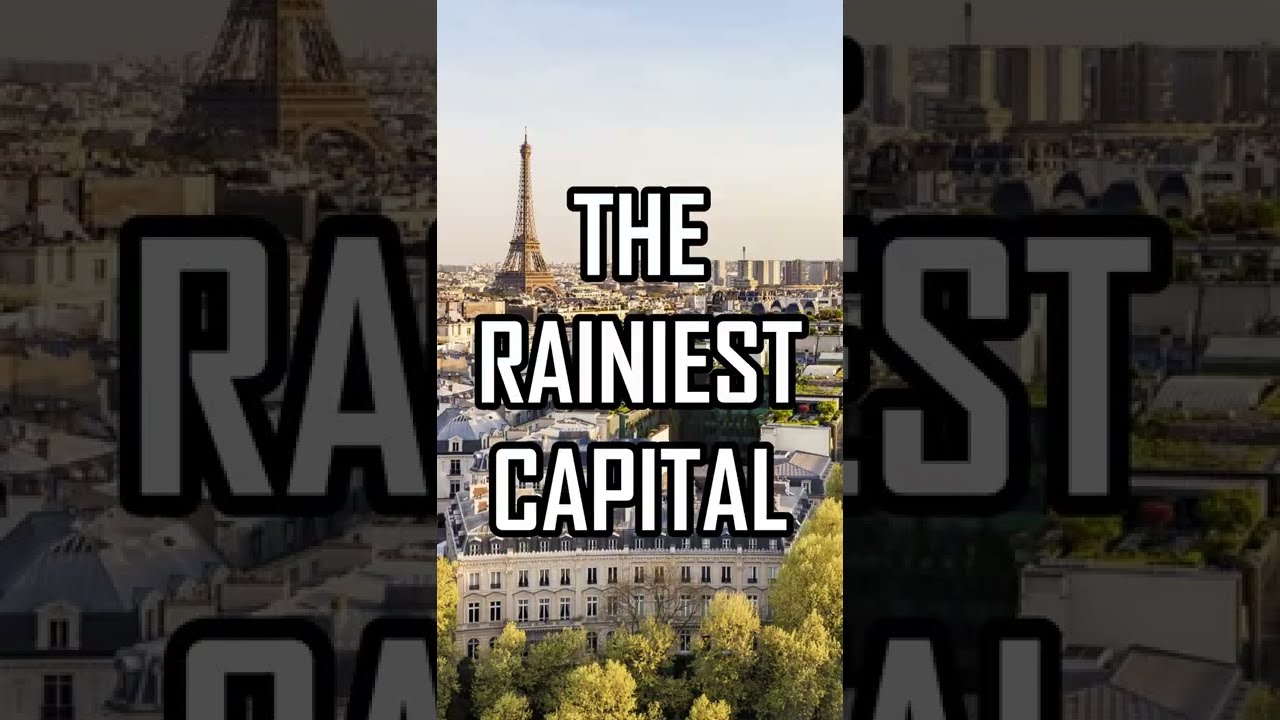 This Capital City Is 7 Times More Rainy Than London! #shorts