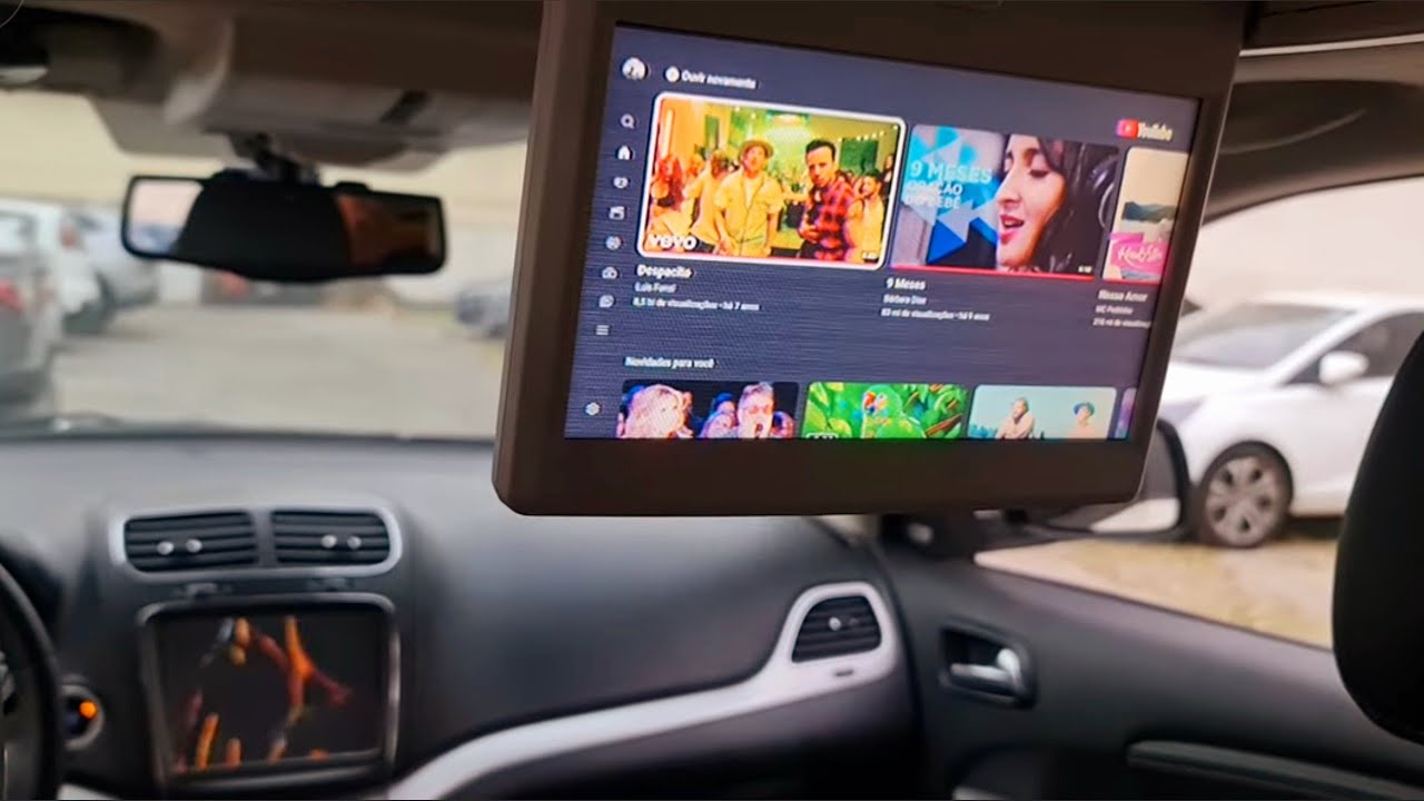 Como fazer espelhamento nas duas telas da Dodge Journey RT