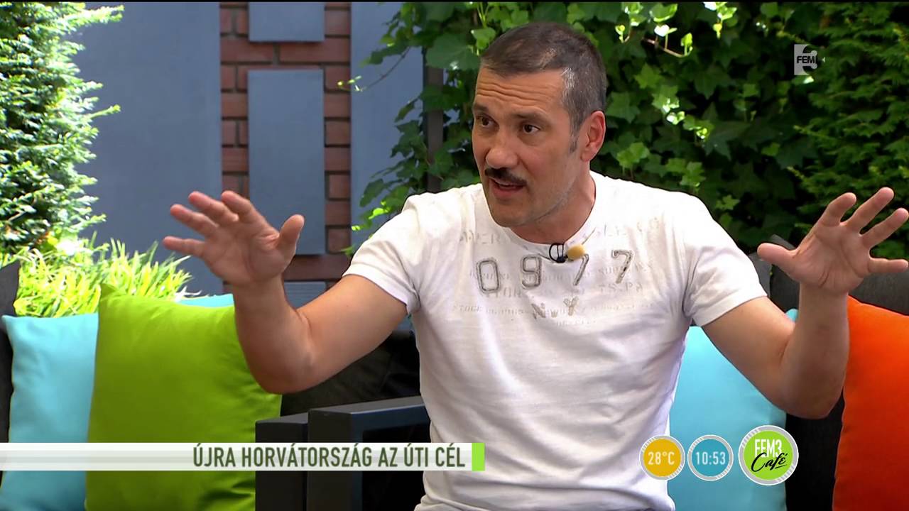 Nem szívesen villantaná meg felsőtestét Mihályfi Balázs - tv2.hu/fem3cafe