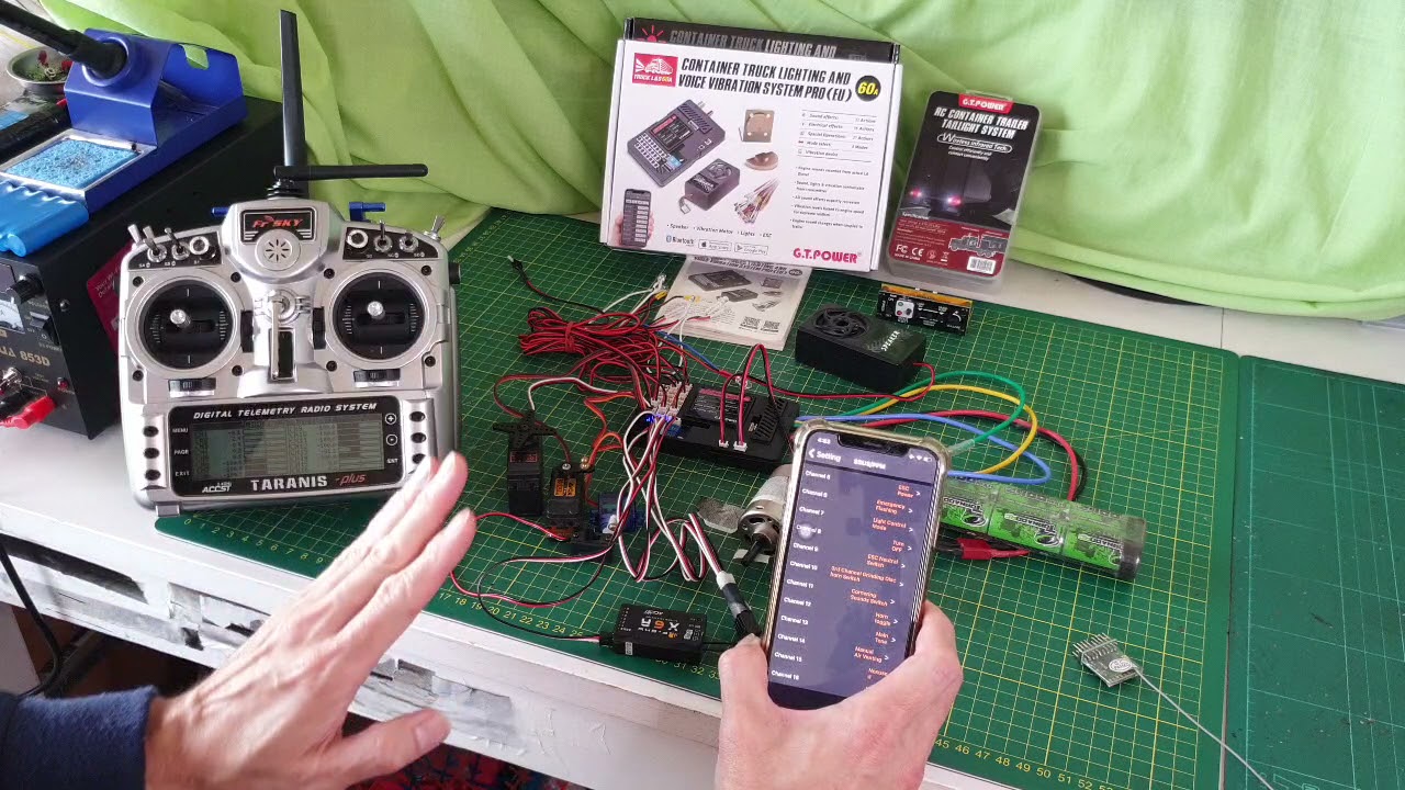 New G.t.power truck sound lighting pro module testing