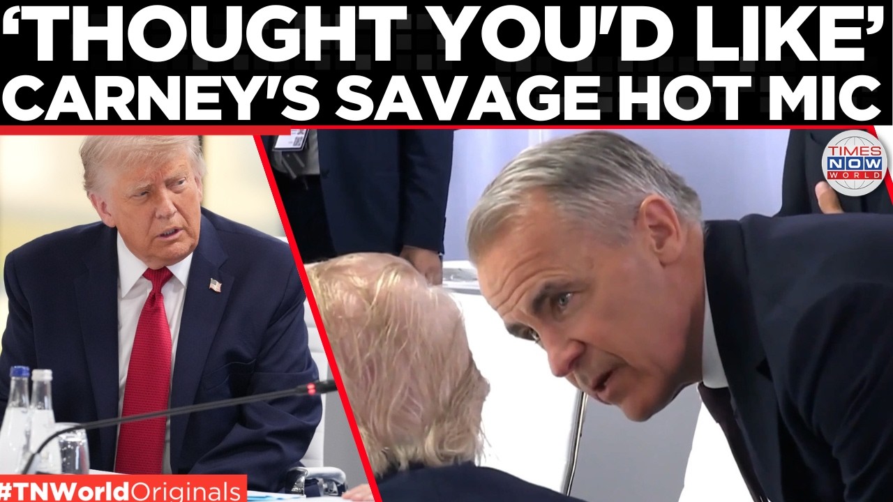ON CAM: 'I Thought You'd Like It!' Carney's Irritated Reply To Trump | Times Now World