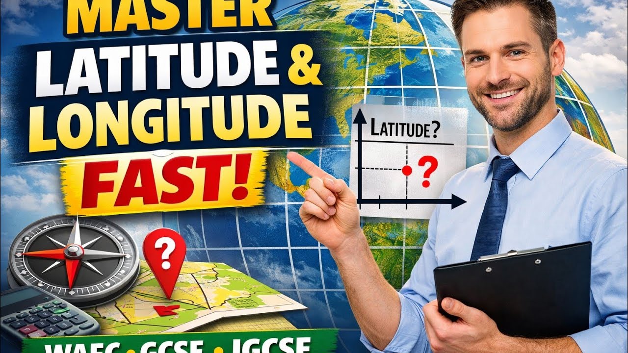 Master Latitude & Longitude Fast – The Ultimate Guide for WAEC, GCSE & IGCSE Students