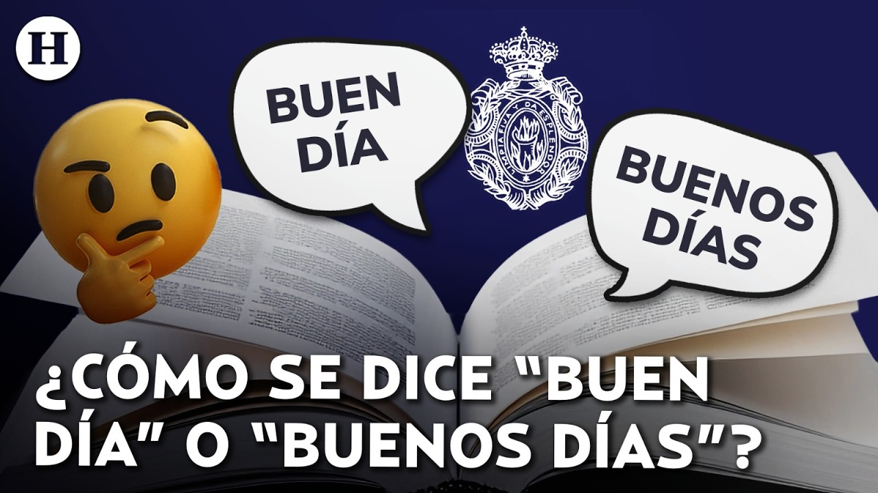 &iexcl;La discusi&oacute;n lleg&oacute; a su fin! Esto dice la RAE sobre saludar con &ldquo;buen d&iacute;a&rdquo; y &ldquo;buenos d&iacute;as&rdquo;