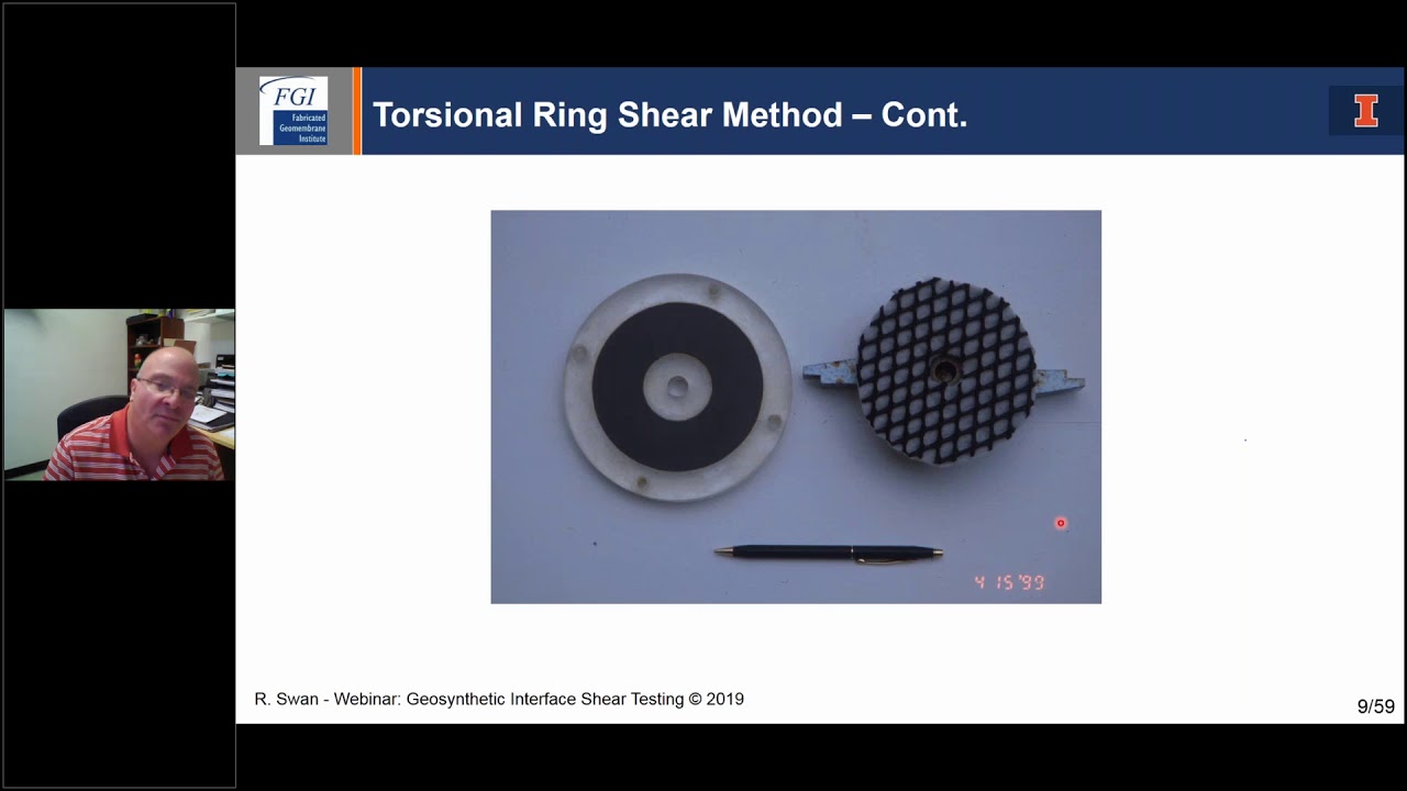 Geosynthetic Interface Shear Testing Webinar