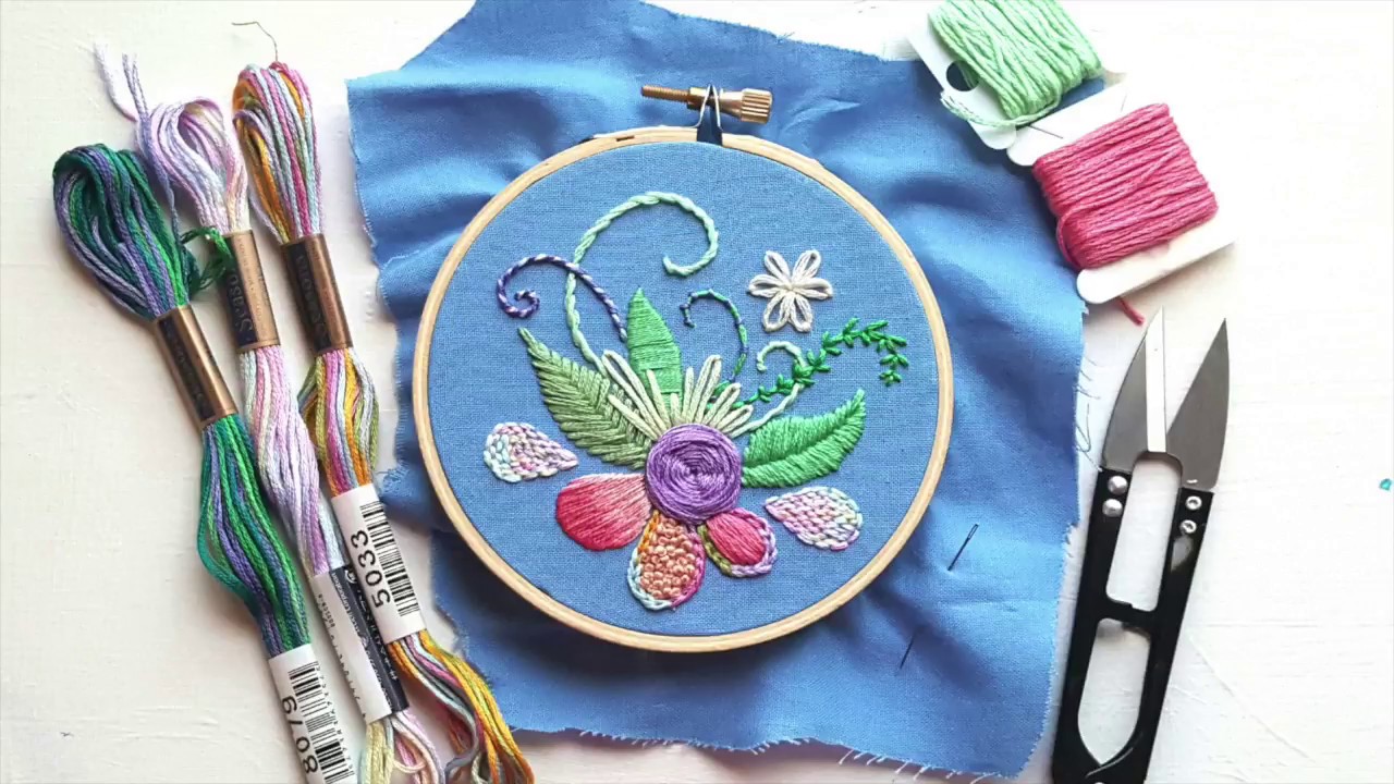 Top Modern Hand Embroidery Stitches (FAST VERSION)