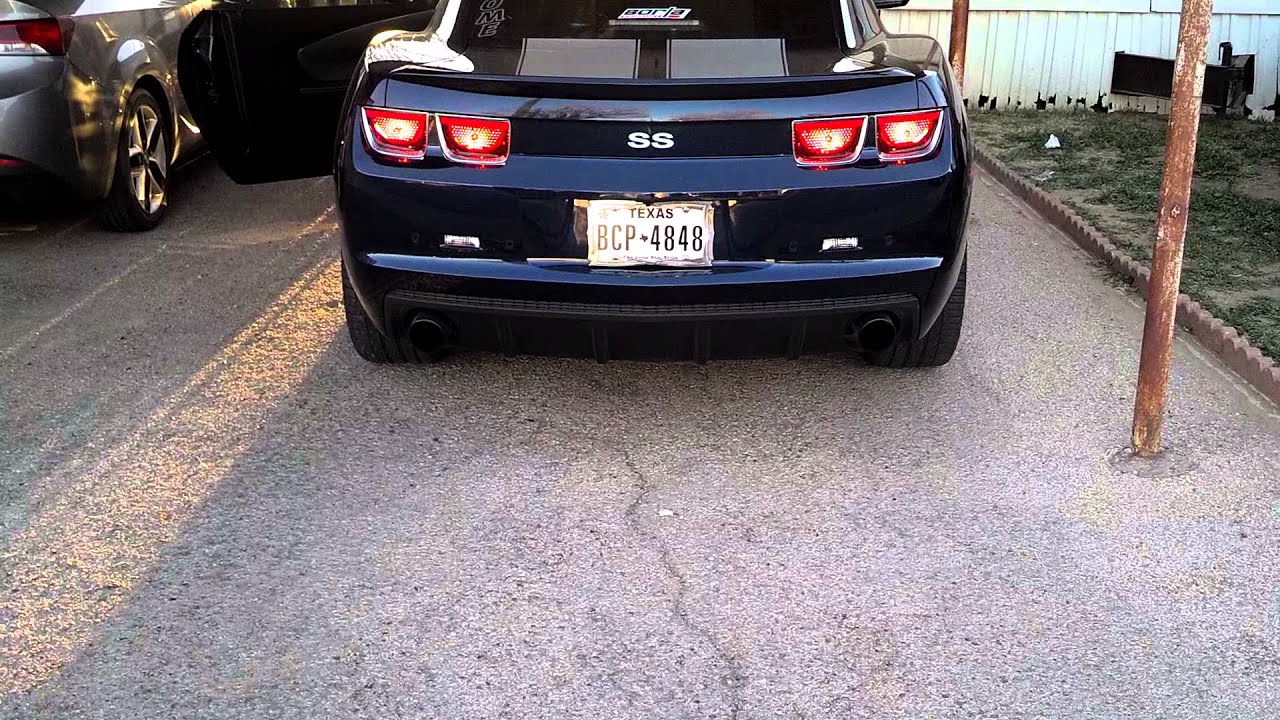 2012 camaro ss texas speed headers and borla atak