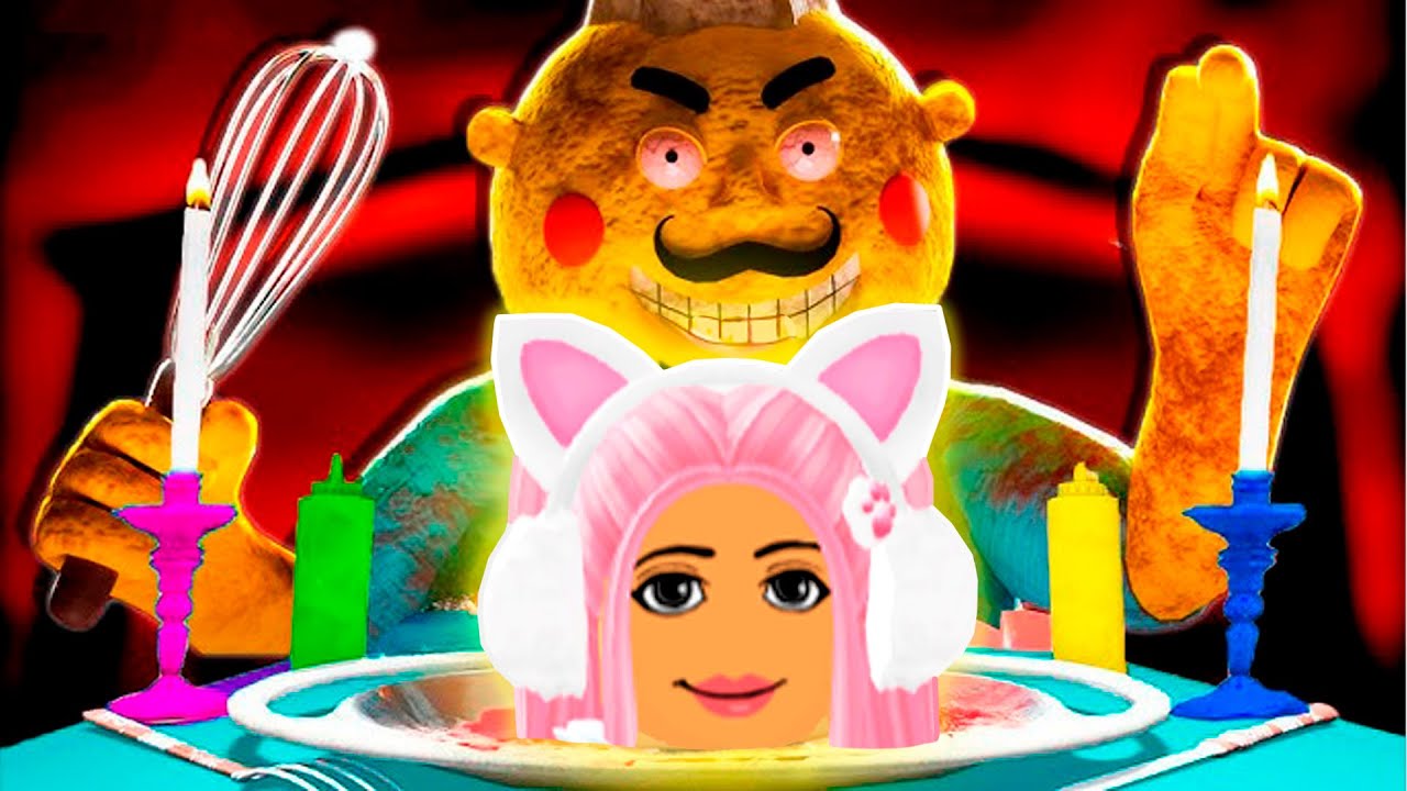 Я СТАЛА ЕДОЙ В РОБЛОКС! ПОБЕГ ОТ ЖЕЛТОГО ПОВАРА! Mr.Mix